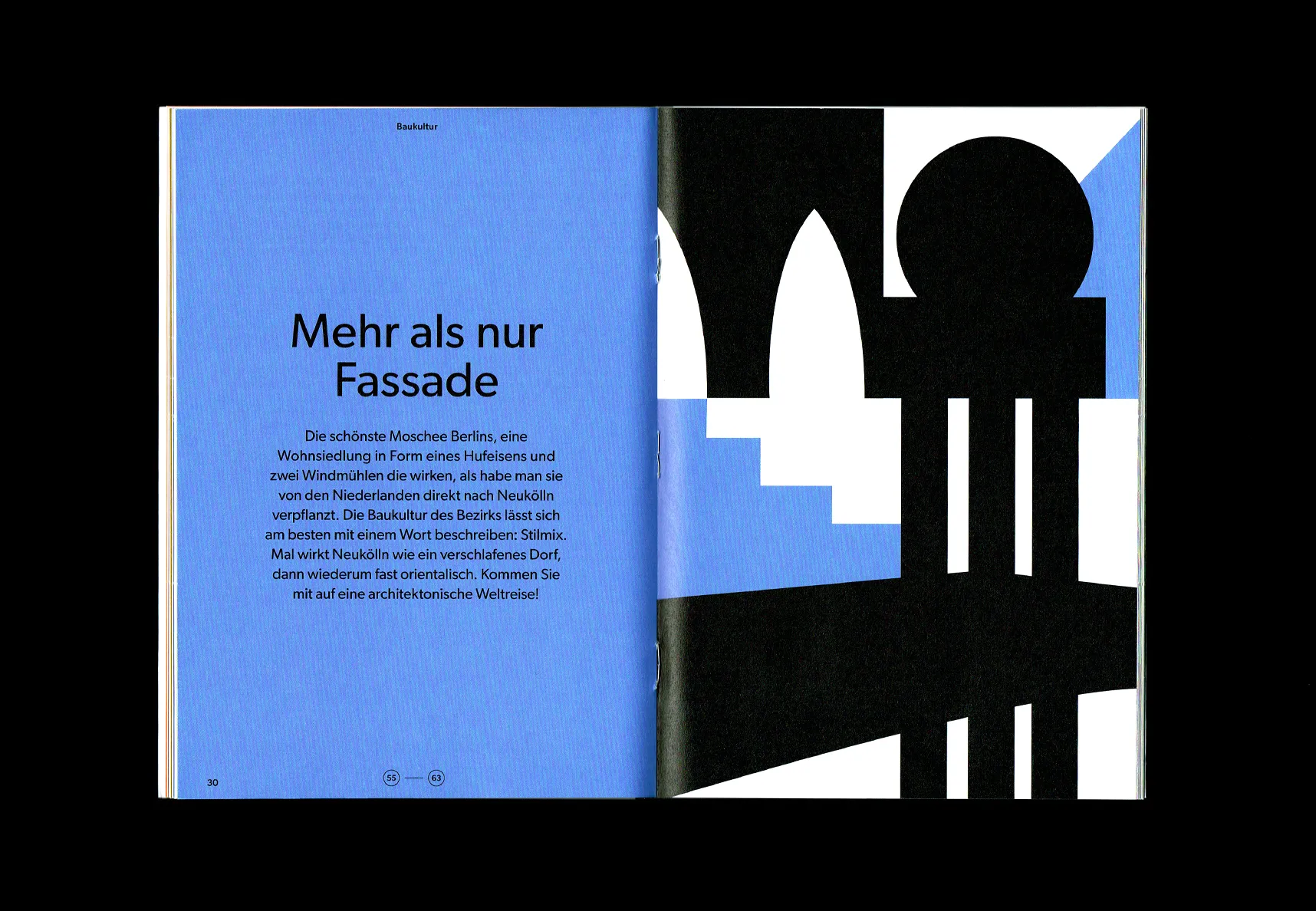 Neukölln Guide — Doppelseite „Mehr als nur Fassade“