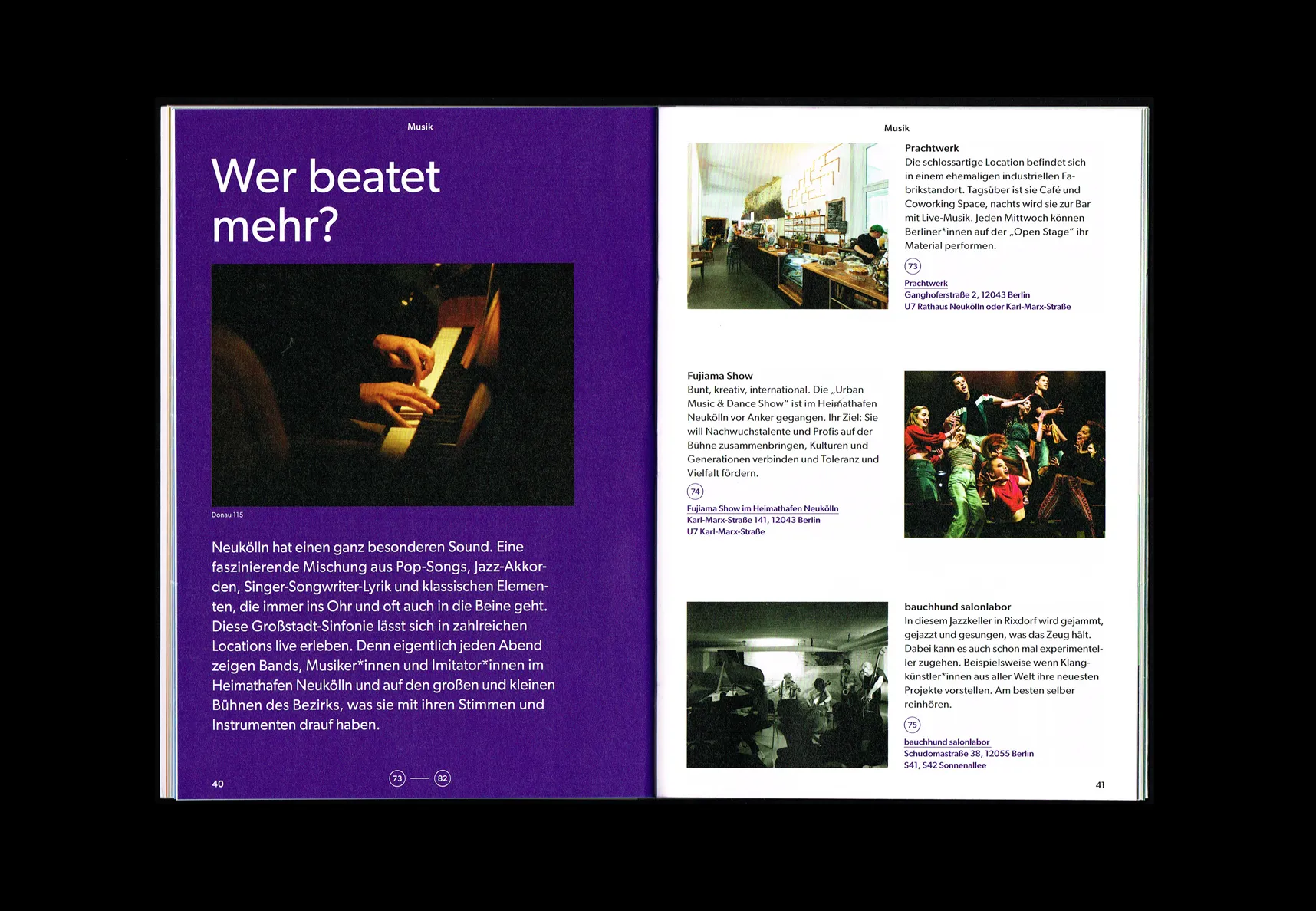 Neukölln Guide — Doppelseite „Wer beatet mehr?“