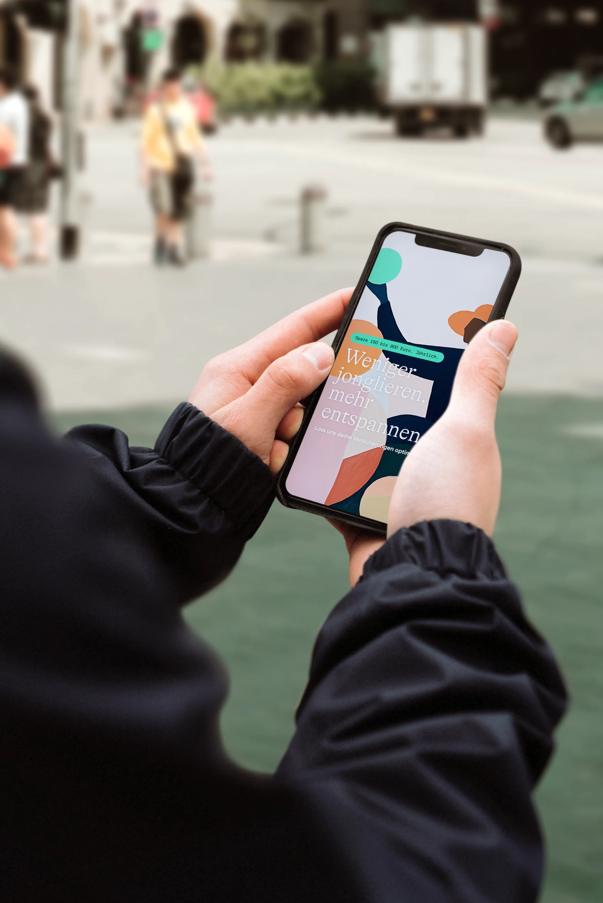 Die neue Schättle-Website auf dem Smartphone